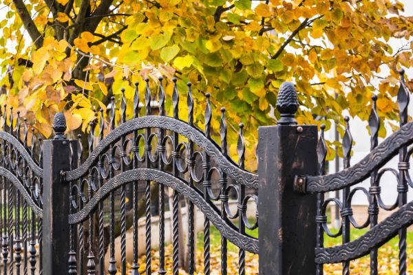 Wrought Iron Fence Washing in Bluffton