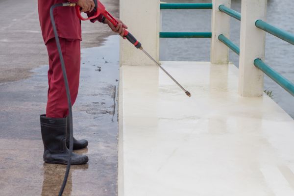 Industrial Concrete Cleaning in Bluffton