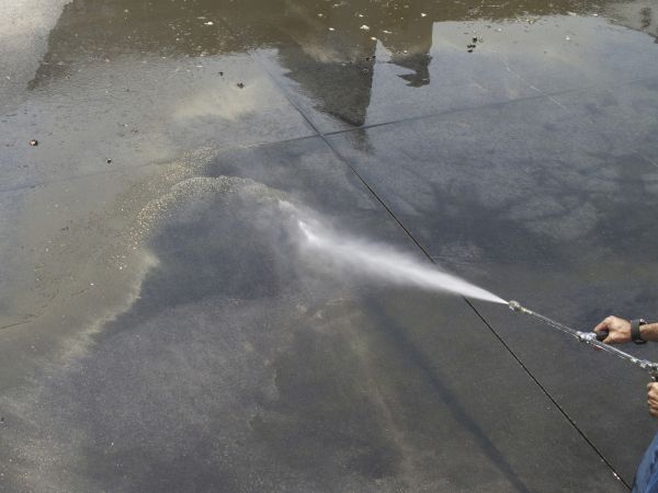 Exterior Floor Cleaning