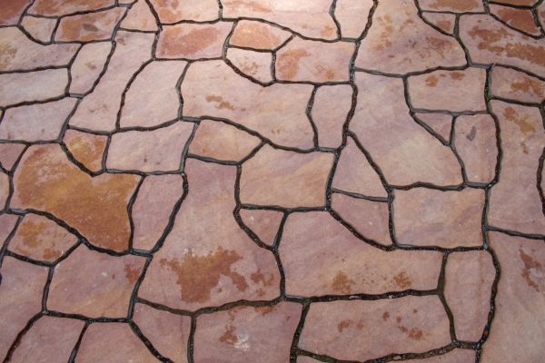 Flagstone Patio Stain Removal