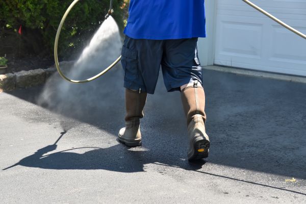Asphalt Powerwashing in Bluffton